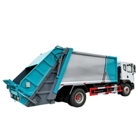 Camion compacteur de déchets Dongfeng D9 de 18 mètres cubes, freinage pneumatique ABS, avec réservoir d'égouts scellé, directement de l'usine