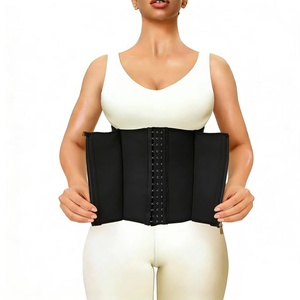 Cintura Dimagrante <span class=keywords><strong>da</strong></span> Donna con Chiusura a Cerniera in Poliestere, Fascia Modellante per Addome e Vita, Shapewear Compressivo - Product Image 2