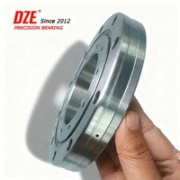 Rodamiento de Rodillos Cruzados de Acero Cromado de Pared Delgada RU124G/X, Diámetro Interior de 80 mm, Diámetro Exterior de 265 mm
