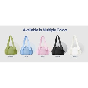 Sac de sport décontracté pour femme, grande capacité, avec compartiment humide/sec, idéal pour le voyage et la gym - Product Image 5