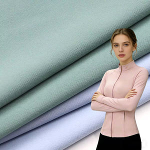 Tissu mat interlock extensible dans les 4 sens, 80 % polyamide, 20 % élasthanne, tissu respirant en nylon et élasthanne pour vêtements de yoga et de <span class=keywords><strong>gymnastique</strong></span> - Product Image 1