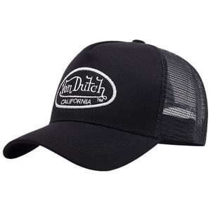 Wholesalers <strong>Von</strong> European and American Style <strong>Dutch</strong> Trucker <strong>Hat</strong> Embroidered Baseball Cap With Sunblock Mesh for Golf - Product Image 4