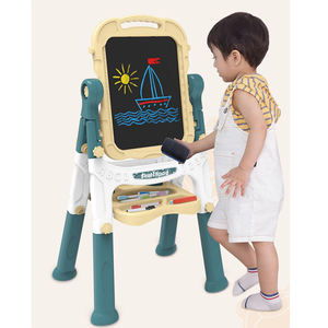bambini di scrittura pittura da cavalletto bordo giocattolo a doppia faccia tavolo da disegno magnetico schede del basamento - Product Image 1