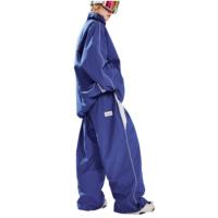 Combinaisons de ski personnalisées OEM Pantalons de snowboard Vêtements de ski Pantalons de neige Combinaisons de neige BLEU