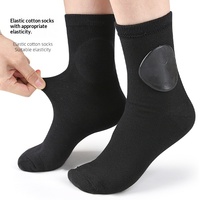 Chaussettes de protection des chevilles avec coussinets en gel pour bottes et patins, fonctionnent comme des chaussettes anti-ampoules avec gel, taille unique, chaussettes rembourrées