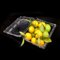 Boîte de rangement en plastique, boîte de transport pour fruits et légumes, boîte en plastique ondulé pour fruits