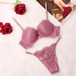 Neue Verführerische Erwachsene Damen Sexy Spitze 2-teiliges Dessous Set Heißer BH Unterwäsche und Höschen Set - Product Image 3