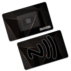 Cartera de bloqueo Rfid delgada crédito automático Anti Skimming robo Protector Banco de Seguridad escaneo PVC tarjetero NFC RFID <span class=keywords><strong>bloqueador</strong></span> - Product Image 3