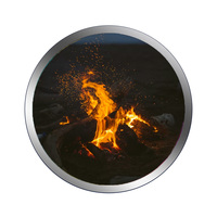 Reproductor Publicitario Circular Grande de 23.6 Pulgadas con Pantalla LCD; Pantalla Circular Personalizable con Software Watchdog