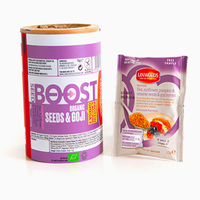 Bolsa de Mylar para Barras de Proteína de Aluminio OEM ODM, Envoltorio para Barras de Chocolate Energéticas con Frutos Secos, Bolsa con Sellado Trasero