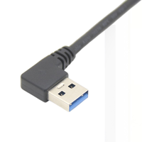 Câble USB 3.0 coaxial plaqué or en PVC mâle-mâle pour haut-parleurs, moniteurs, boîtiers de disques durs, microphones, charge rapide et transfert de données
