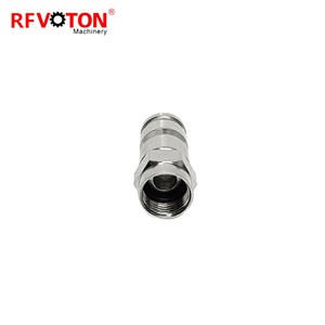 RF Coaxial F Male Plug <strong>Compression</strong> <strong>Connector</strong> For <strong>RG6</strong> Coaxial Cable - Product Image 4