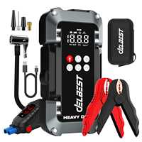 Bloc d'alimentation d'urgence robuste pour voiture, démarreur de batterie 3750A avec compresseur d'air numérique, 26000mAh