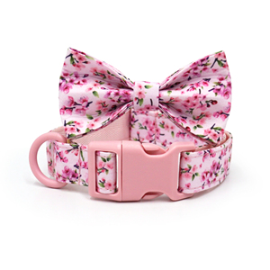 Leichtes, personalisiertes, bequemes Hundehalsband mit Blumenmuster, Gepardenmuster, farbenfrohem, individuellem Design - Product Image 5