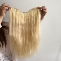 LLBeauty Prix de gros Cheveux brésiliens blonds de qualité supérieure à clipser 613 #   Extensions de cheveux humains en forme de U pour femmes, fournisseur de premier plan