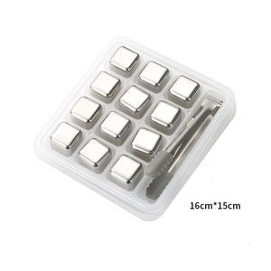 Usine vendant des packs de glaçons recyclables à congélation rapide pour <span class=keywords><strong>bar</strong></span> à glaçons à granulés usage domestique packs de glaçons à whisky de haute qualité - Product Image 1