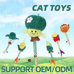 Produttore all'ingrosso di legno peluche <span class=keywords><strong>Pet</strong></span> fornitore gatto masticare giocattolo - Product Image 3