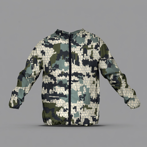 Custom Logo Camouflage <b>Windbreaker</b> Jacket <b>Men</b> High Quality Lightweight Sun Protection Breathable Outdoor Fishing Hunting Jacket - Product Image 1