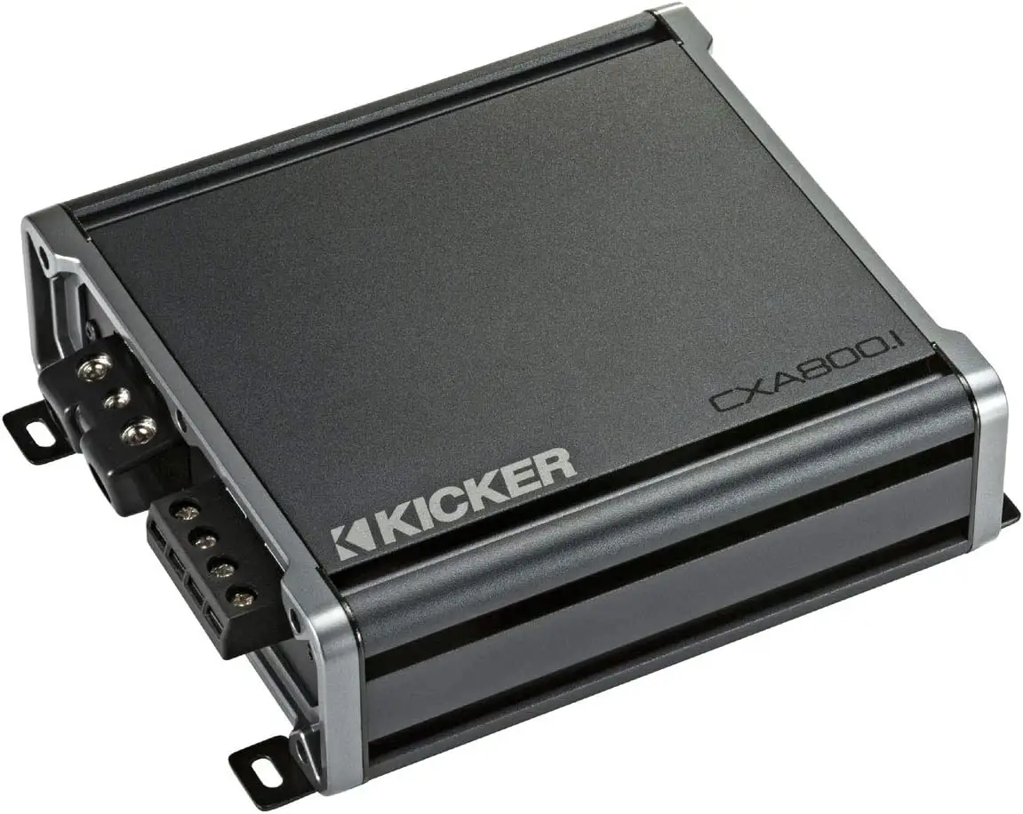 Kicker 46CXA8001 CXA8001-800-Watt Mono Clase D Subwoofer Amp