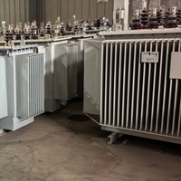 Transformateur de puissance triphasé immergé dans l'huile YongHui 30KVA-1600KVA, bobines entièrement en cuivre, entrée 35kV, haute efficacité