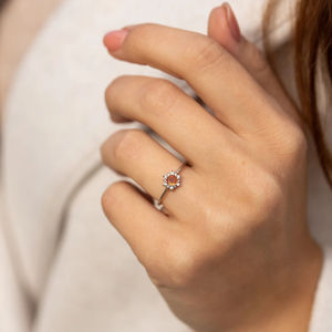 Anillo de Boda de Plata de Ley 925 con Piedra Solar de Alta Calidad, Chapado en Rodio, para Fiesta de Aniversario, Certificado por Terceros - Product Image 6