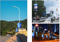 Nuevo diseño P2.5 4G Control remoto Wifi y Control de PC Lámpara inalámbrica Poste de luz Publicidad Pantalla LED