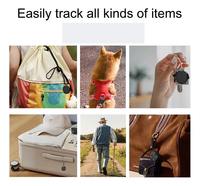 Traceur GPS intelligent portable Mini Dispositif anti-perte Localisateur de clés Portefeuille Bagages Animaux de compagnie Enfants Chien Chat Voyage Étiquette