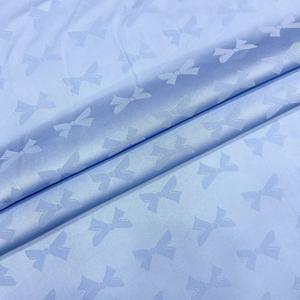 提花缎面奢华睡衣面料女装眼罩有机弹力涤纶氨纶婚礼编织图案 - Product Image 5