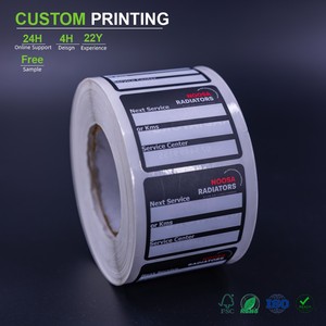 Etiquetas Personalizadas para Frascos de Velas con Logotipo, Impresión de Etiquetas Adhesivas en Rollo para Negocios, Fábrica Profesional en Shenzhen - Product Image 1