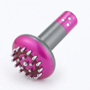 Dispositivo de Masaje Infrarrojo Portátil, Masajeador Corporal Rosa con Terapia de Luz Roja y Función de Vibración, Enchufable - Product Image 1