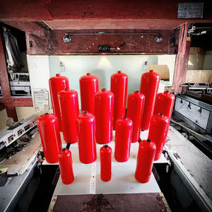 Contenuto DCP antincendio del serbatoio dei cilindri vuoti dell'estintore della polvere secco Standard ISO in acciaio - Product Image 2