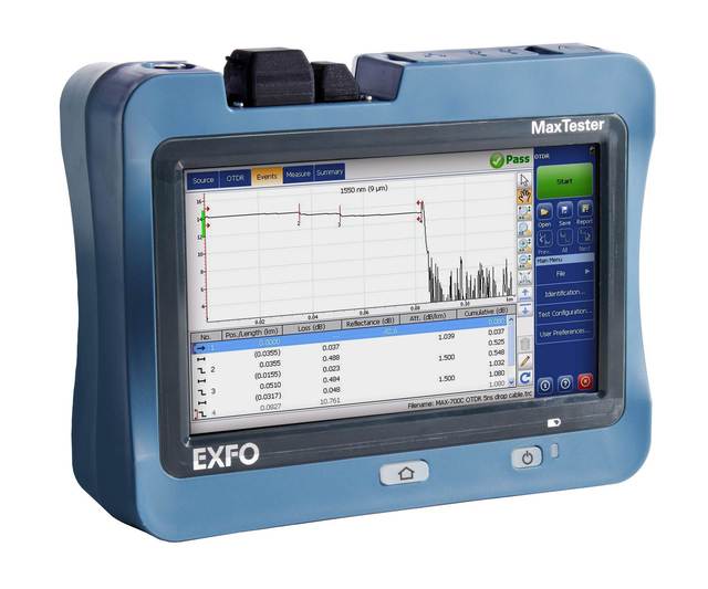 Second Hand Exfo Maxtester  715B/730C  Exfo Sm Mm Max Exfo OTDR Viavi OTDR