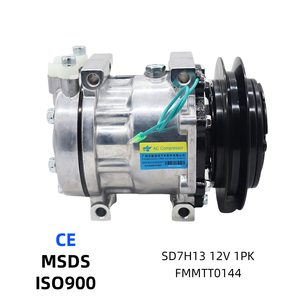 Compresor de Aire Acondicionado para Automóvil SD7H13 8925 7360 8948, Compresor de Aire Acondicionado de 24 V para Automóvil, Compresor de Aire Acondicionado para Kobelco - Product Image 1