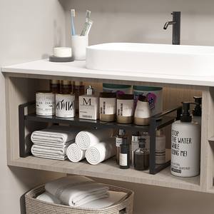 Étagère de rangement à niveaux extensible Shangnaisi pour cuisine, organiseur pour casseroles, poêles, épices, étagère multifonctionnelle pour la maison - Product Image 2