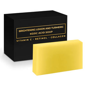 Jabón Blanqueador <span class=keywords><strong>de</strong></span> Piel Original Orgánico Natural al por Mayor, Jabón <span class=keywords><strong>de</strong></span> Limón y Ácido Kójico <span class=keywords><strong>de</strong></span> Marca Privada - Product Image 1