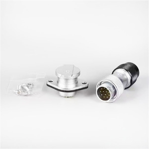 ปลั๊กเสียบสายไฟสำหรับการบิน XLW WF20 <span class=keywords><strong>JTN</strong></span> KZG ฐานรูปทรงเพชร 234567891215 คอร์ ปกติ / กลับด้าน - Product Image 4