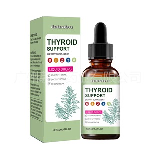 Exportación transfronteriza Venta caliente SOPORTE TIROIDES GOTAS 60ml Suplementos dietéticos Fuente Ventas directas de fábrica O EM - Product Image 1