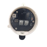 Émetteur de capteur de vitesse du vent monté sur conduit 4-20mA 0-10V Plage réglable sans affichage pour salle blanche