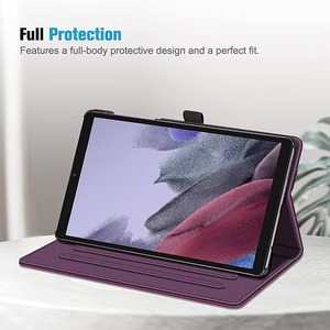 Support réglable Angle support pliable étui pour tablette intelligente pour Samsung pour <span class=keywords><strong>Galaxy</strong></span> <span class=keywords><strong>Tab</strong></span> <span class=keywords><strong>A7</strong></span> PU cuir <span class=keywords><strong>coque</strong></span> dure support pliable - Product Image 5
