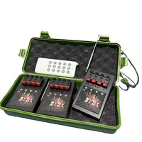 Vente chaude 3 pièces dans une boîte 12 canaux télécommande programme froid système de tir de feux d'artifice électroniques