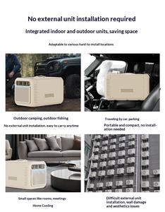 Climatiseur portable HOUMU double usage (chauffage et refroidissement) tout-en-un, sans installation, commande intelligente pour le <span class=keywords><strong>camping</strong></span>, la voiture et la maison - Product Image 5
