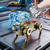 Spinner de Plástico Mecánico con Forma de Perro, Transformable, Antiestrés, para Niños de 7 a 14 Años