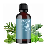 Diffuseur d'huiles essentielles OEM 100% pur Breathe Blend avec huile de menthe poivrée et d'eucalyptus pour la maison, la douche et l'aromathérapie