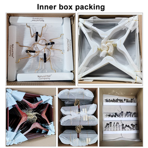 Bán Buôn Tự Nhiên Không Trượt Gỗ Móc Với Chrome Móc Gỗ Rắn Quần Áo Móc Áo Bằng Gỗ Móc - Product Image 5