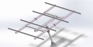 Nuovo Arrivo: Sistema di Tracciamento Solare con Motore DC 12v/24v, 3kW 6 Pannelli, Controllore di Tracciamento Solare con Staffa di Montaggio - Product Image 5