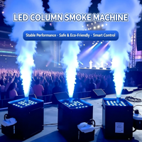 Machine à fumée électrique étanche 12M Speed Jet Column DMX, Canon à CO2 vertical RGB LED, pour Bar, Scène, DJ, Fête, Club