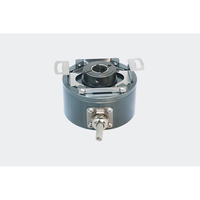 Encodeur Rotatif Absolu HENGXIANG IP65 RS-485 BISS C SSI Code Gray Binaire Simple/Multi-Tours 32/24 Bits Montage sur Plaque à Ressort KM60