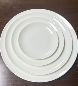 HIHUI Luxury Modern Europe Plant Pattern Fine Bone China Coupe <b>Dinnerware</b> Set Spoon/Fork/Knife/Chopsticks Kit Microwave Freezer - Product Image 1