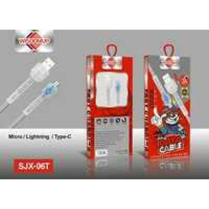 Durevole tipo Micro-Lightning-C dispositivi USB cavo di ricarica plastica e metallo-per gadget specifici - Product Image 1