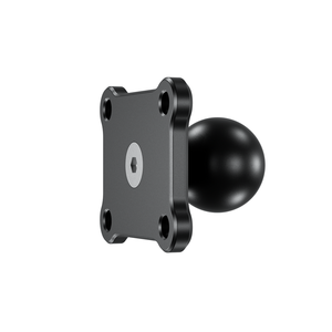 Kewig 1 inch Hợp kim nhôm bóng gắn kết cơ sở với 4 lỗ amps tấm vuông RAM gắn kết B kích thước đôi ổ cắm cánh tay tương thích - Product Image 4